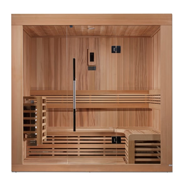 Golden Designs "Copenhagen Edition" 3-Person Traditional Steam Sauna | GDI-7389-02-Sauna-Golden Designs-Nordica Sauna