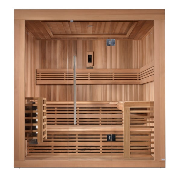 Golden Designs "Osla 2025 Edition" 6-Person Traditional Steam Sauna | GDI-7689-02-Sauna-Golden Designs-Nordica Sauna