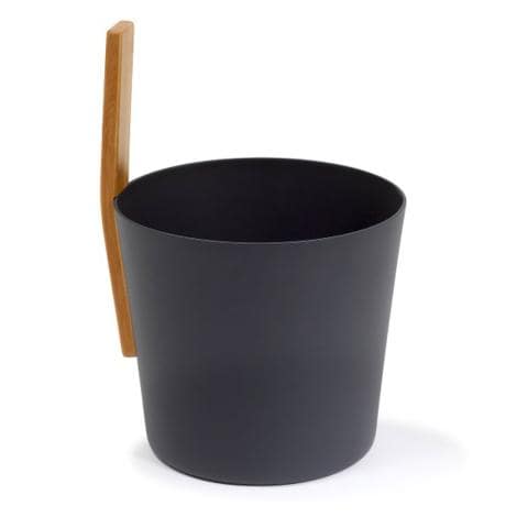 Kolo Sauna Bucket 3-Sauna Accessories-KOLO-Black-Nordica Sauna
