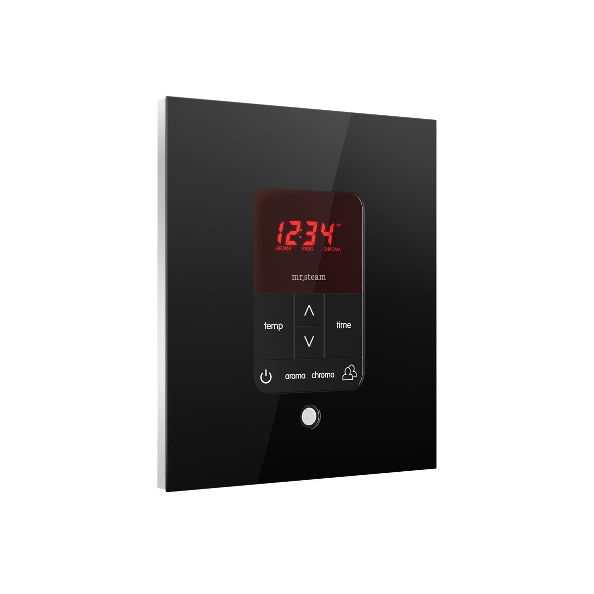 Mr. Steam iTempoPlus® Square Steam Shower Control-Steam Generator Controls-Mr. Steam-Brushed Bronze-Nordica Sauna