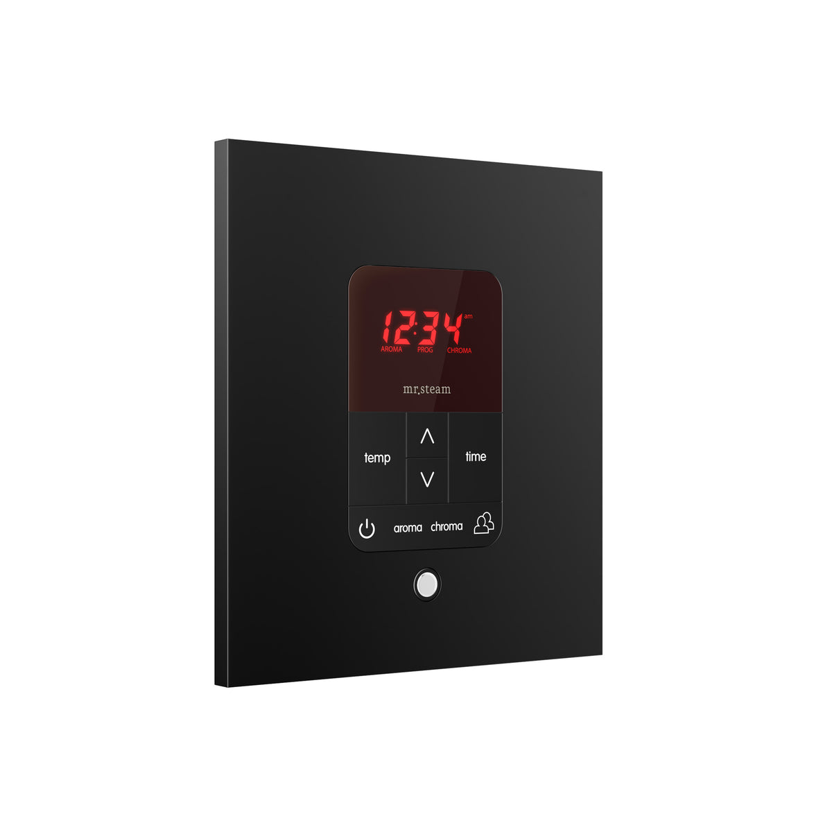 Mr. Steam iTempoPlus® Square Steam Shower Control-Steam Generator Controls-Mr. Steam-Brushed Bronze-Nordica Sauna