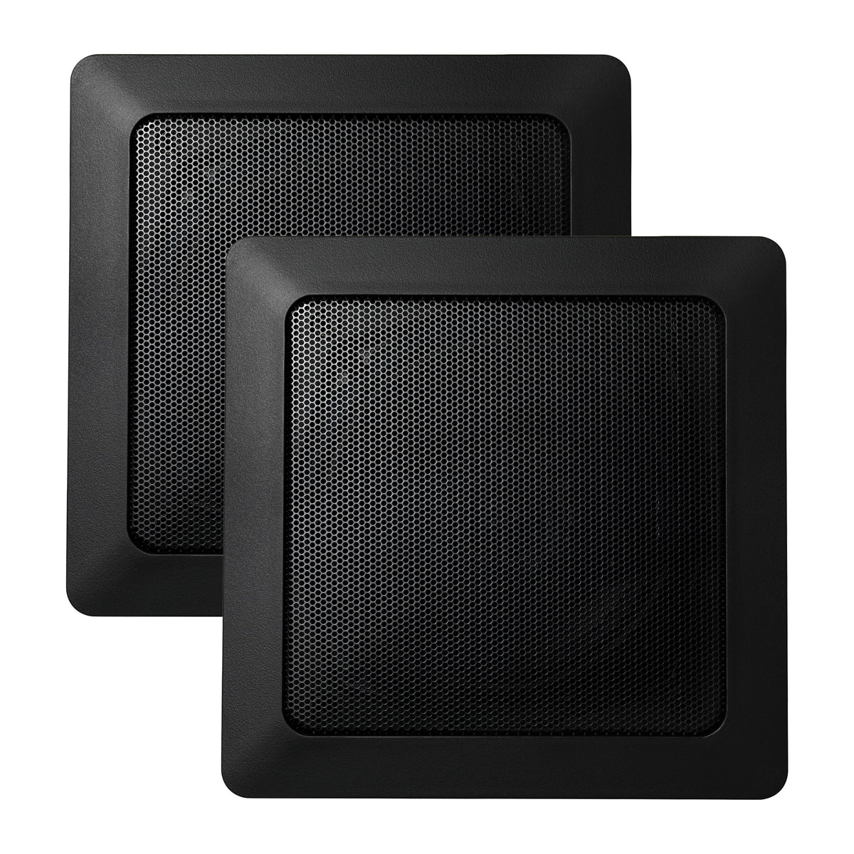 Mr. Steam MusicTherapy® Square Audio Speakers With Powerful Bass-Steam Speakers-Mr. Steam-Black-Nordica Sauna