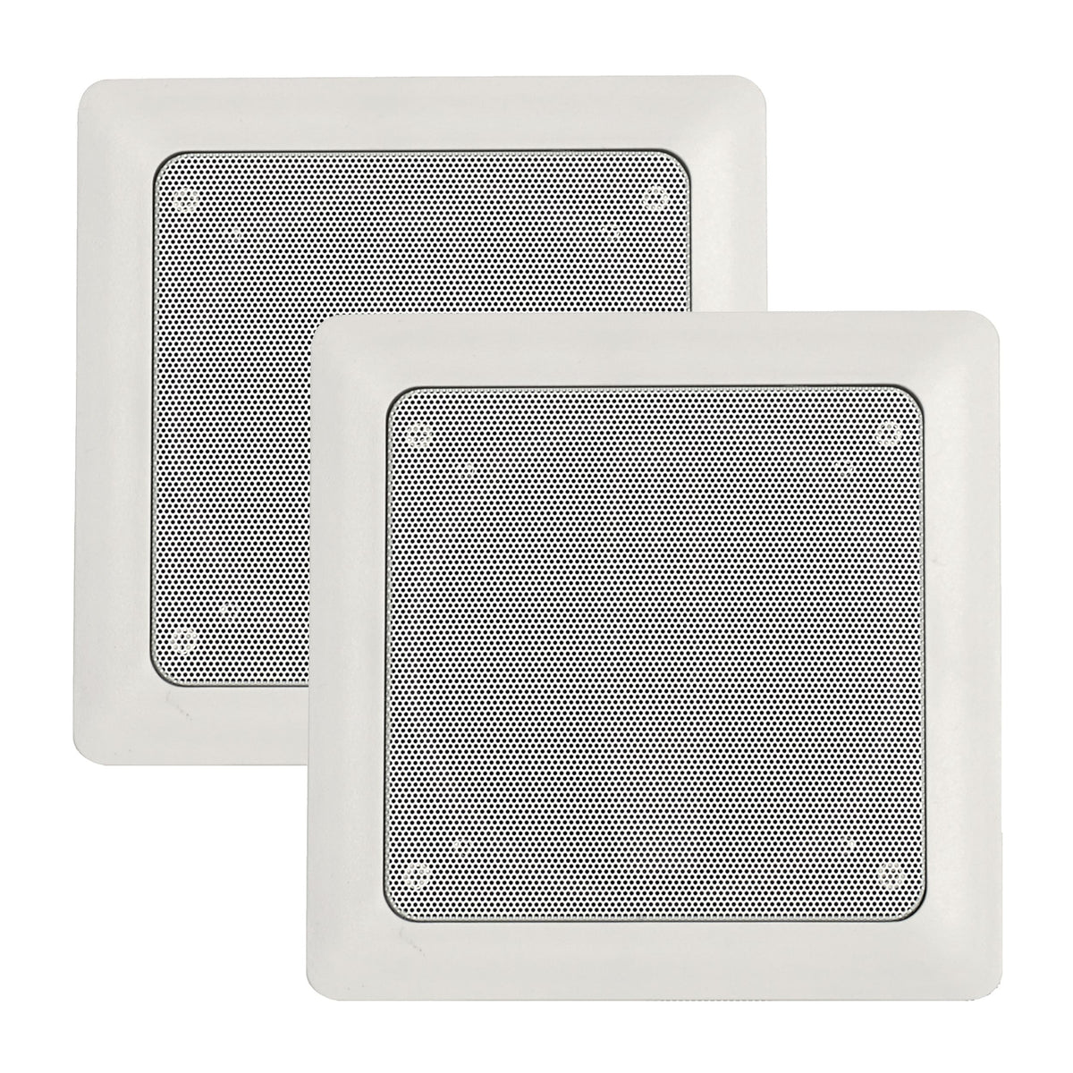 Mr. Steam MusicTherapy® Square Audio Speakers With Powerful Bass-Steam Speakers-Mr. Steam-Black-Nordica Sauna