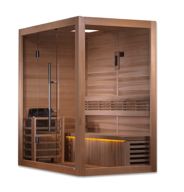 Golden Designs "Forssa Edition" 3 Person Indoor Traditional Steam Sauna | GDI-7203-01-Sauna-Golden Designs-Nordica Sauna