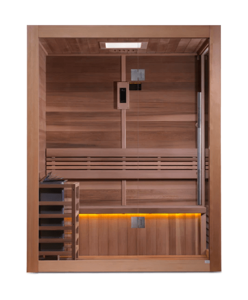 Golden Designs "Hanko Edition" 2 Person Indoor Traditional Steam Sauna | GDI-7202-01-Sauna-Golden Designs-Nordica Sauna