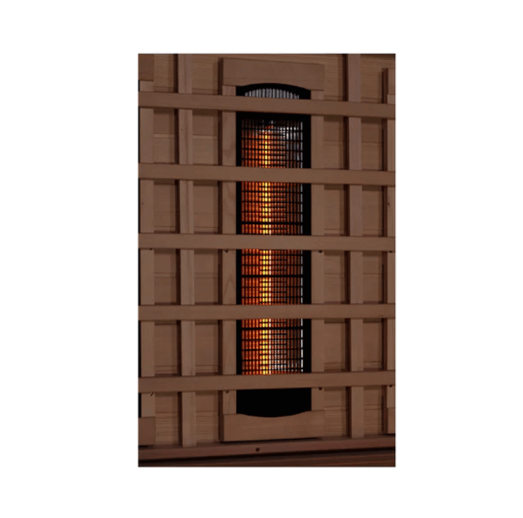 Golden Designs "Reserve Edition" 6-Person Full Spectrum PureTech™ Near Zero EMF FAR Infrared Sauna with Himalayan Salt Bar & Canadian Hemlock | GDI-8260-01-Sauna-Golden Designs-Nordica Sauna