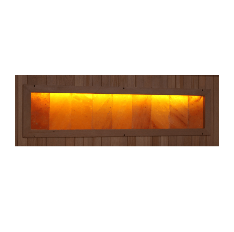 Golden Designs 3-Person Full Spectrum PureTech™ Near Zero EMF FAR Infrared Sauna with Himalayan Salt Bar & Canadian Hemlock | GDI-8230-01-Sauna-Golden Designs-Nordica Sauna
