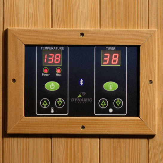 Golden Designs Dynamic "Gracia" 1-2 Person Low EMF FAR Infrared Sauna | DYN-6119-01-Sauna-Golden Designs-Nordica Sauna