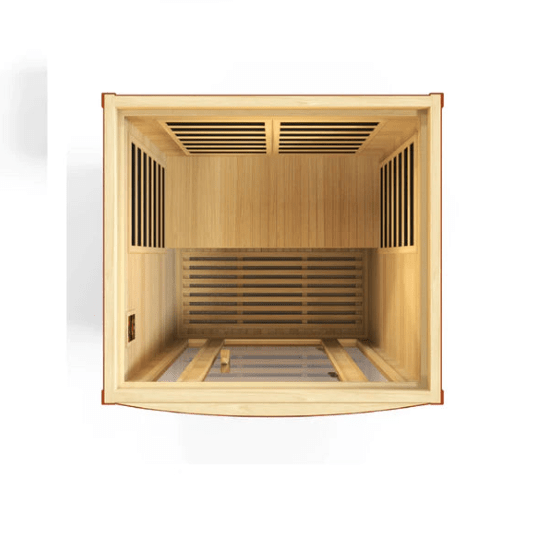 Golden Designs Dynamic "San Marino Elite" 2-Person Ultra Low EMF FAR Infrared Sauna | DYN-6206-01 Elite-Sauna-Golden Designs-Nordica Sauna