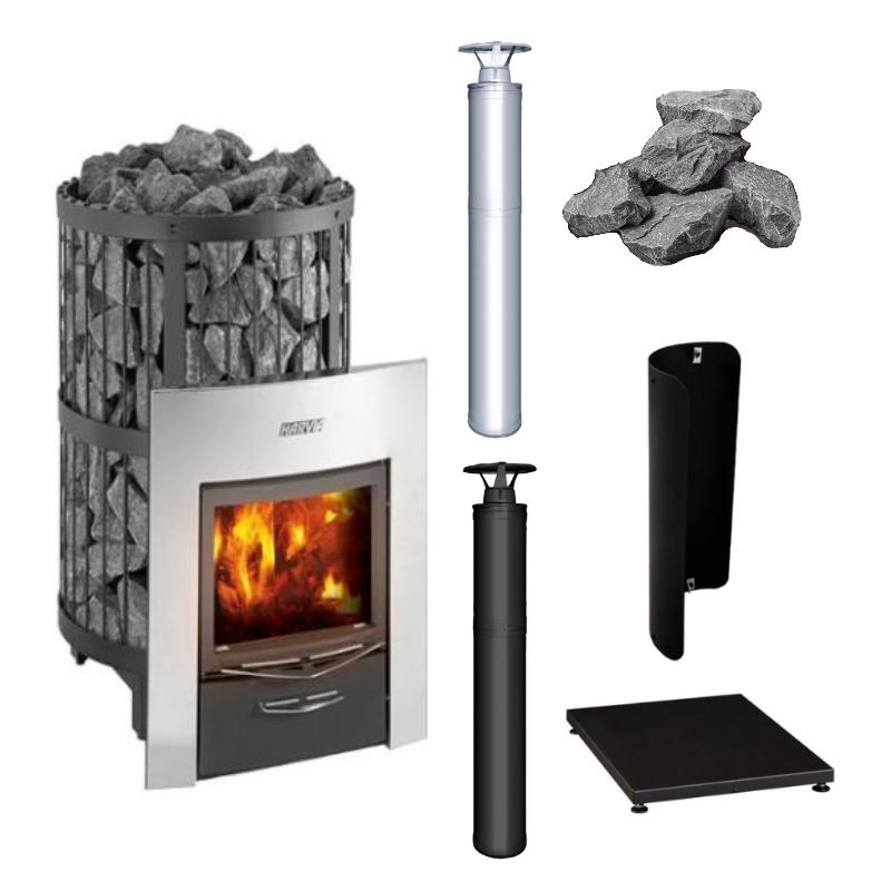 Harvia Legend 300DUO 23.5kW Sauna Stove Package