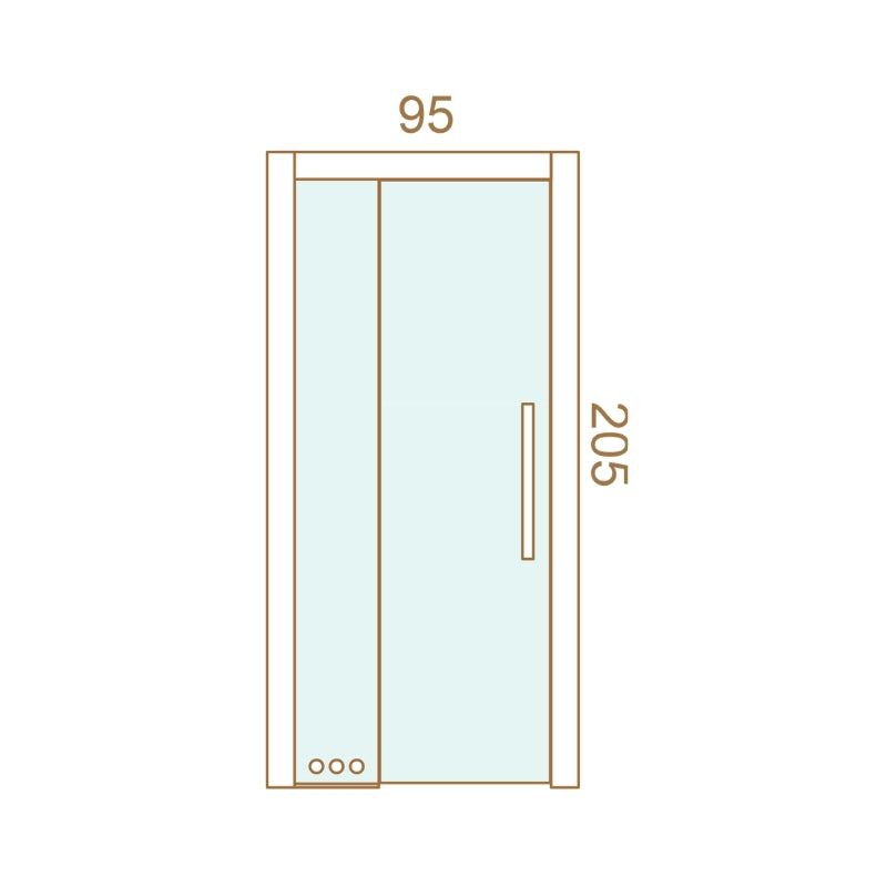 Auroom Cala Glass Mini Sauna (Thermo-Aspen)