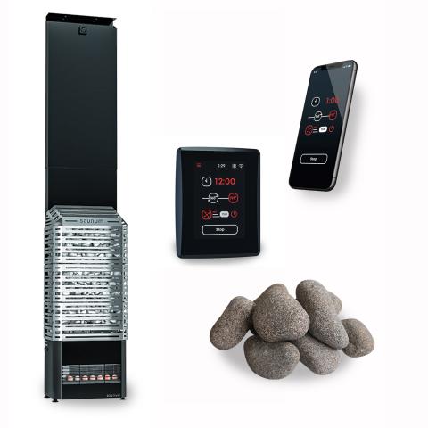 Saunum AIR 5 SSB WiFi Sauna Heater Package-Sauna Heater-Saunum-Nordica Sauna