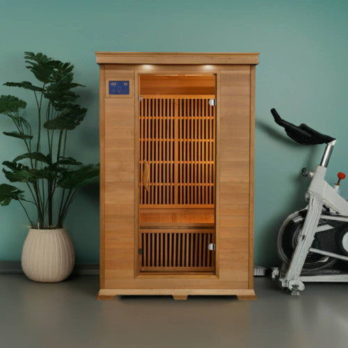 Sunray Evansport 2-Person Hemlock Sauna