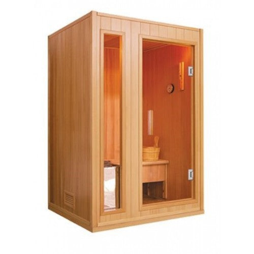 Sunray Baldwin 2 Person Traditional Sauna with 3.5kW Harvia Heater-Sauna-Sunray-Nordica Sauna