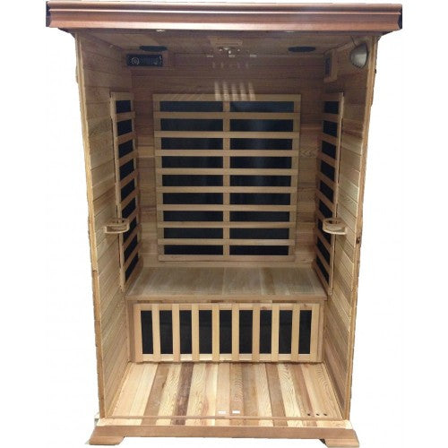 Sunray Sedona 1 Person Cedar Sauna w/Carbon Heaters