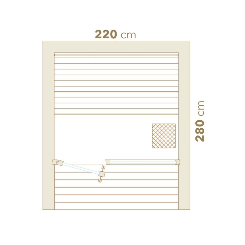 Auroom Arti Outdoor Cabin Sauna