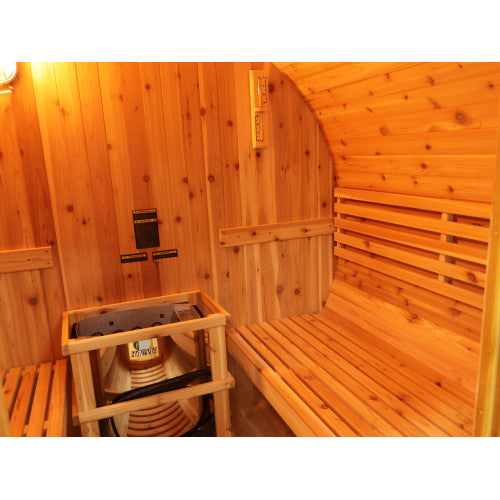 Sunray Oasis 2-4 Person Canopy Sauna with 6kW Harvia Heater