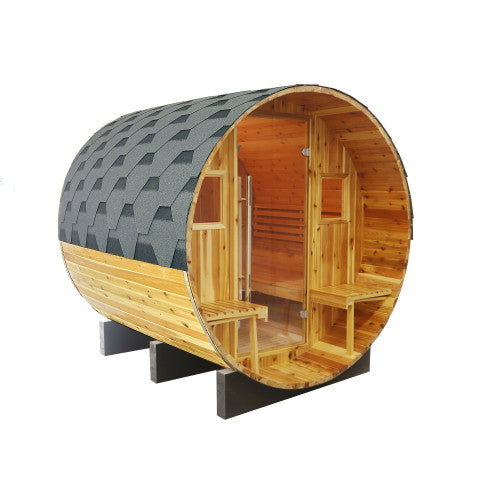 Sunray Oasis 2-4 Person Canopy Sauna with 6kW Harvia Heater-Sunray-Nordica Sauna