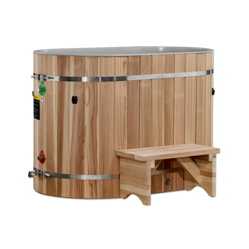 Golden Designs Dynamic Cold Therapy Barrel Tub in Pacific Cedar (TUB ONLY)