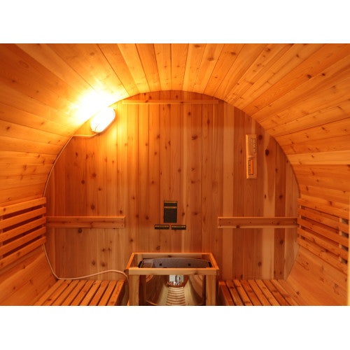 Sunray Galley 4-Person Traditional Sauna with 6kW Harvia Heater