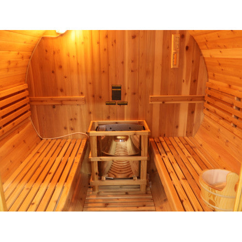 Sunray Galley 4-Person Traditional Sauna with 6kW Harvia Heater