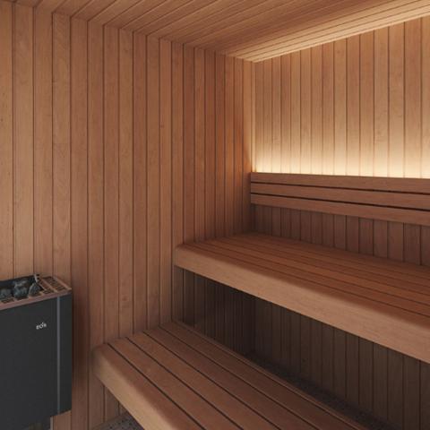 Auroom Emma Wood Indoor Home Sauna Kit