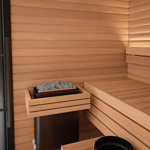 Auroom Mira S Outdoor Cabin Sauna Kit