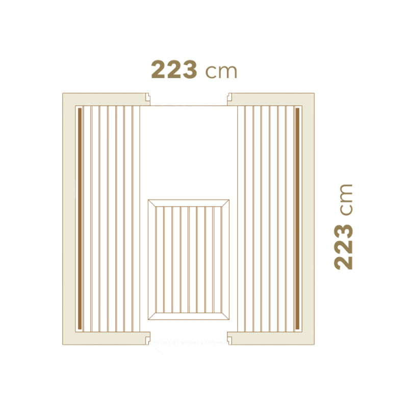 Auroom Garda Outdoor Home Sauna
