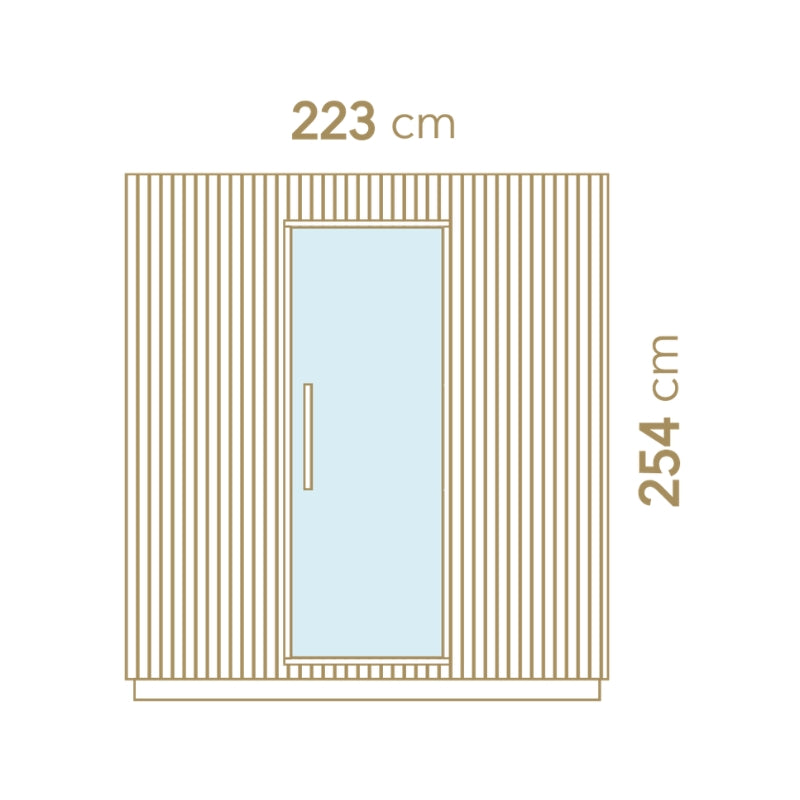 Auroom Garda Outdoor Home Sauna