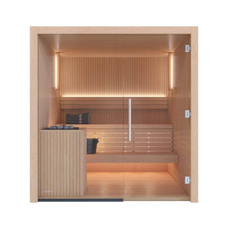Auroom Libera Glass DIY Sauna Cabin Kit