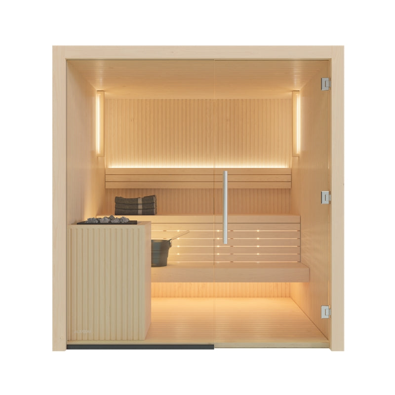 Auroom Libera Glass DIY Sauna Cabin Kit