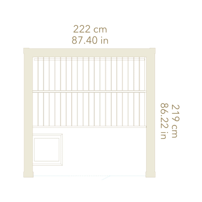 Auroom Mira L Outdoor Cabin Sauna Kit
