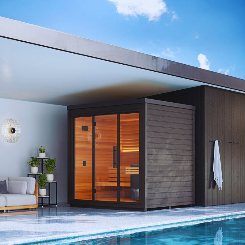 Auroom Mira L Outdoor Cabin Sauna Kit