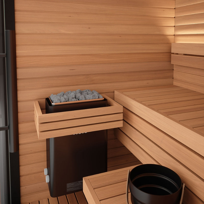 Auroom Mira S Outdoor Cabin Sauna Kit