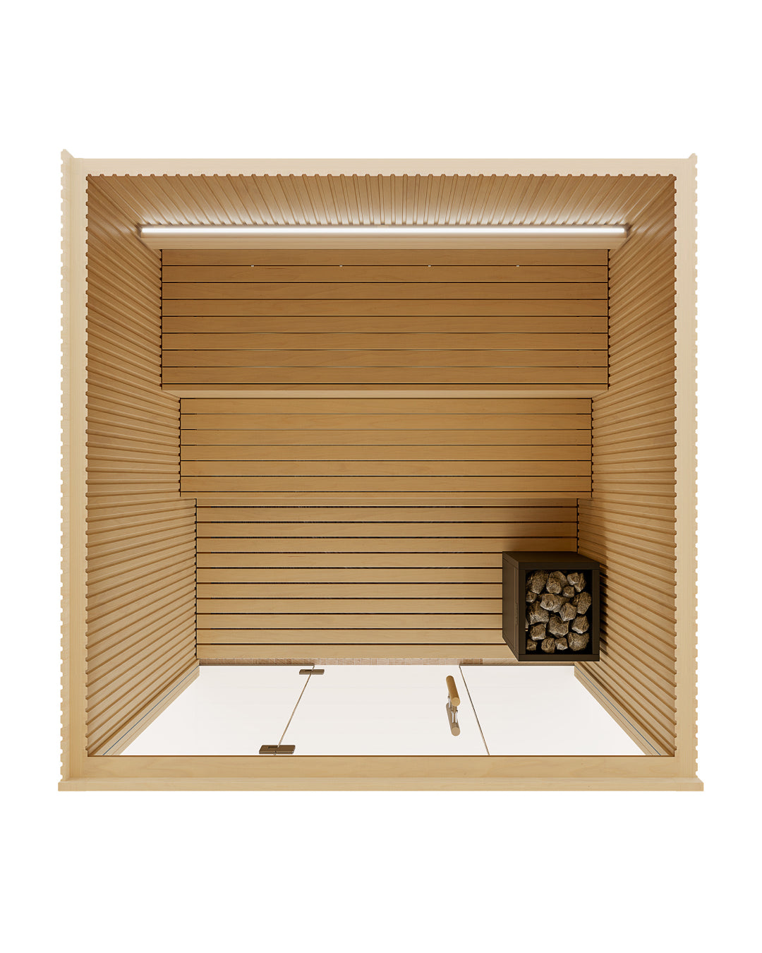 Auroom Libera Glass DIY Sauna Cabin Kit