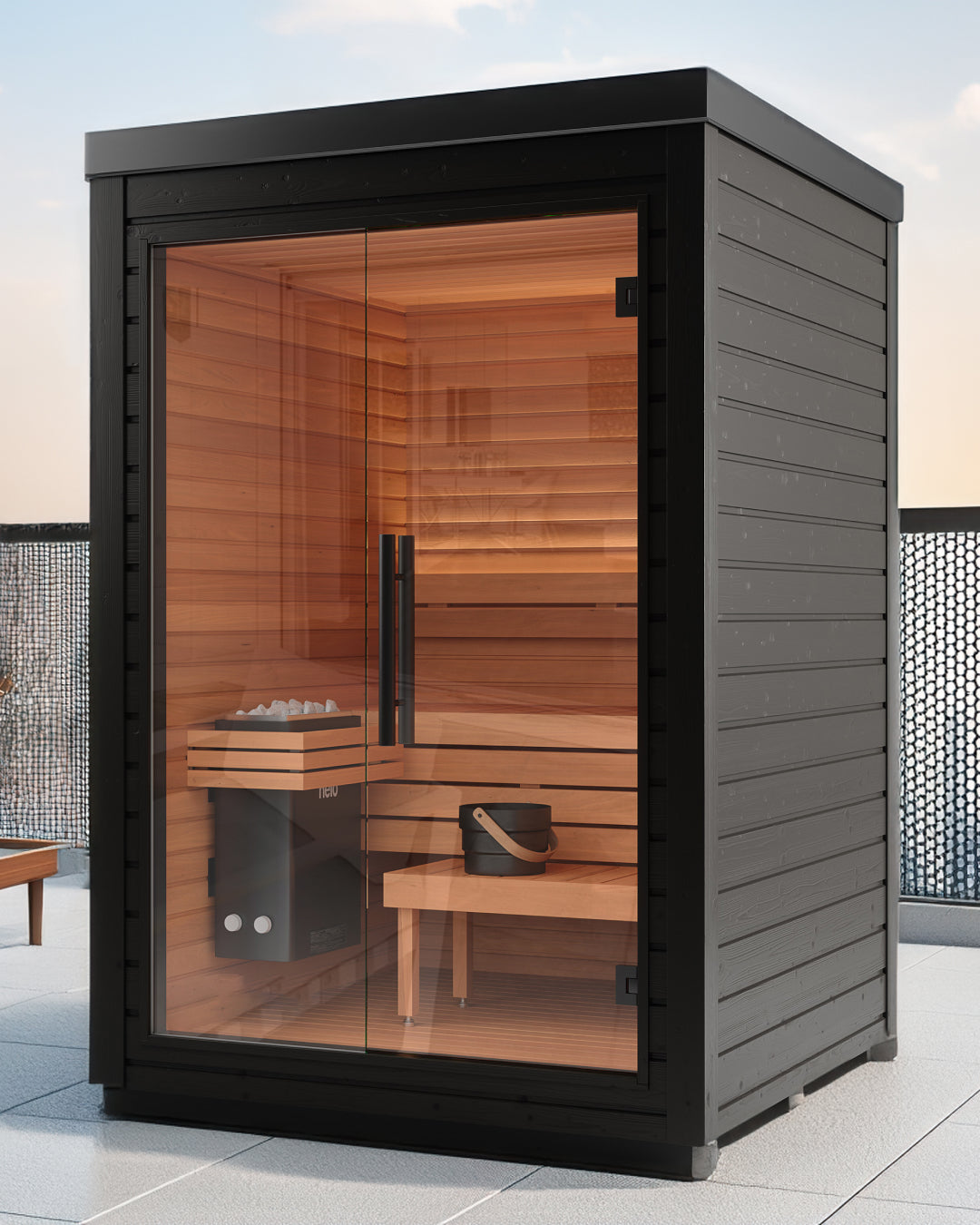 Auroom Mira S Outdoor Cabin Sauna Kit