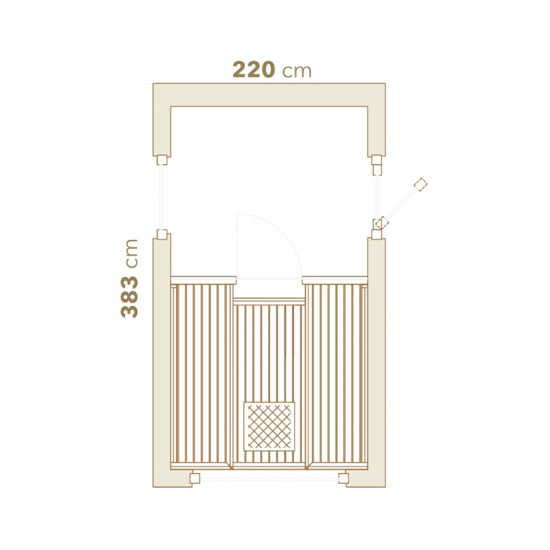 Auroom Terra Outdoor Cabin Sauna