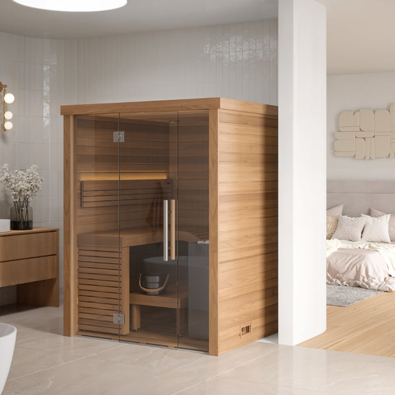 Auroom Baia Indoor Sauna - Glass