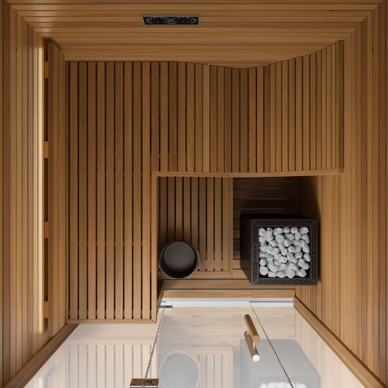 Auroom Baia Indoor Sauna - Glass