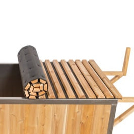 Dundalk 36"x68" Roll up Cover- Knotty (use with wood heater)