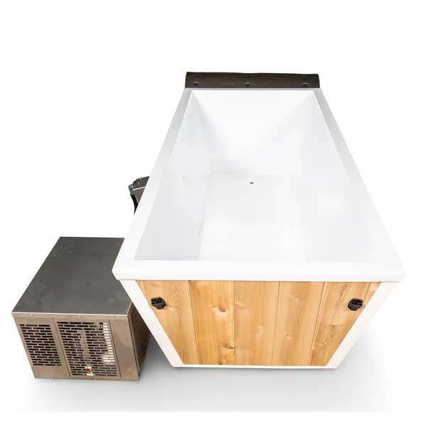Dundalk The Starlight Wood Burning Hot Tub-Hot Tub-Dundalk Leisurecraft-White Plastic Interior-Nordica Sauna