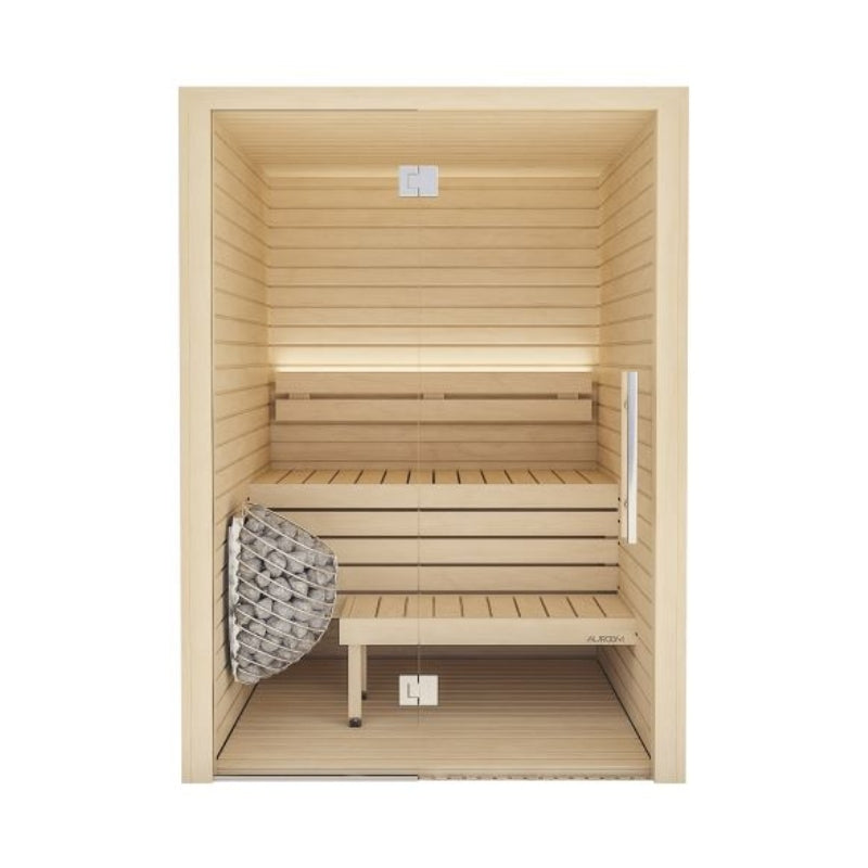 Auroom Cala Traditional Sauna - Glass