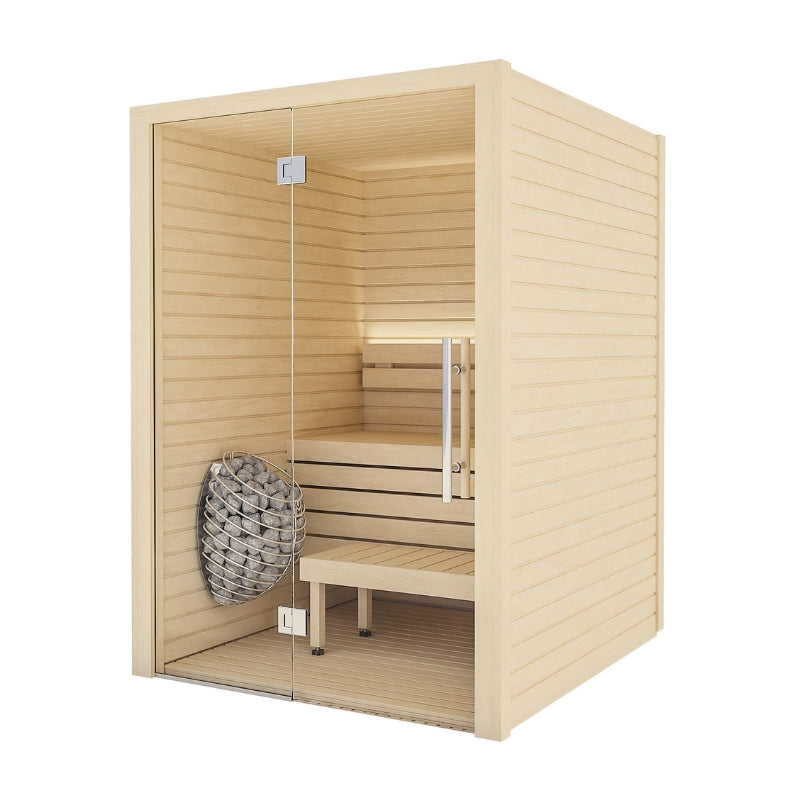 Auroom Cala Traditional Sauna - Glass