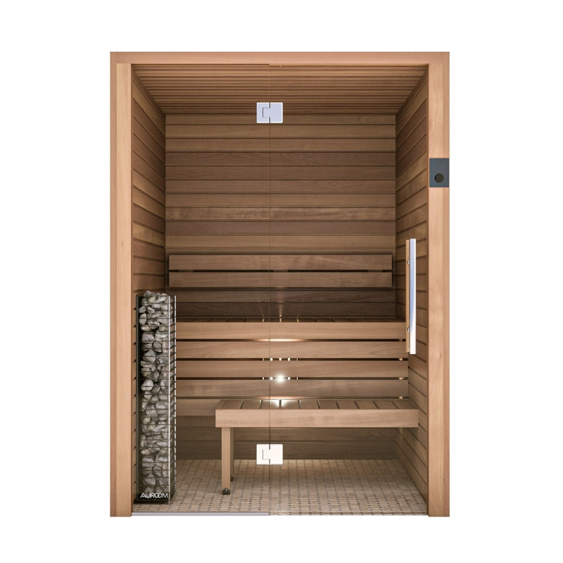 Auroom Cala Traditional Sauna - Glass