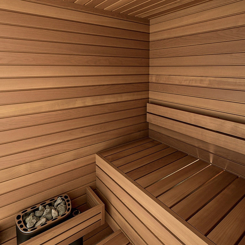 Auroom Cala Traditional Sauna - Glass