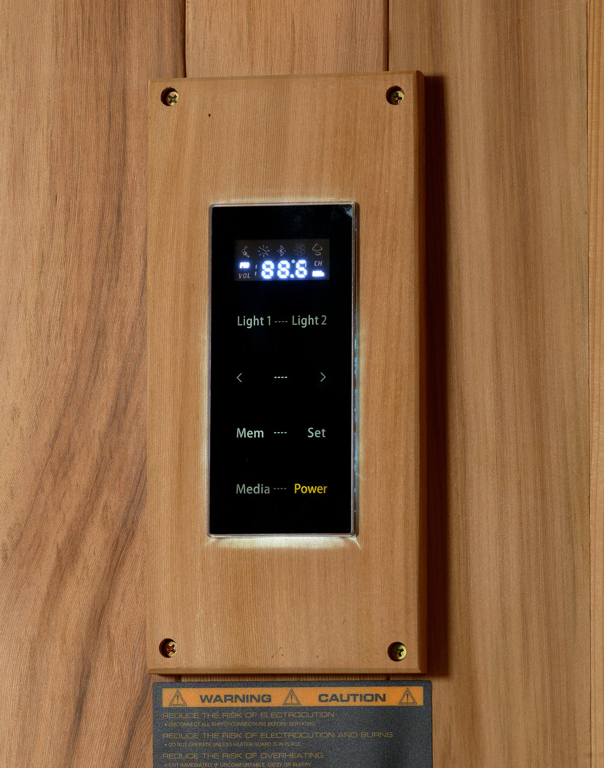 Golden Designs &quot;Copenhagen Edition&quot; 3-Person Traditional Steam Sauna | GDI-7389-02