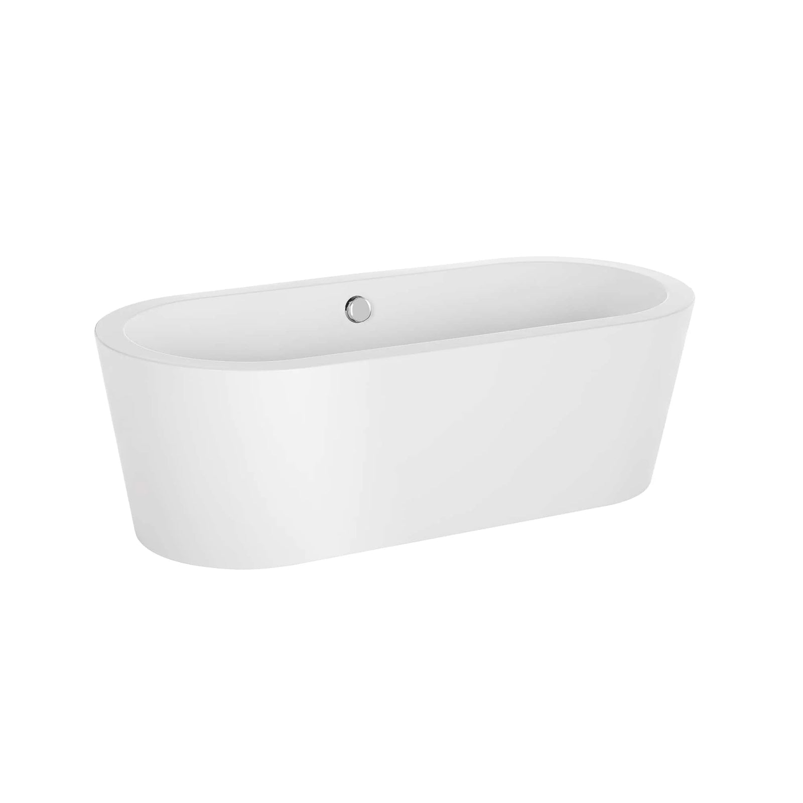 Empava 59 in. Freestanding Soaking Bathtub | EMPV-59FT1505-Feestanding bathtub-Empava-Nordica Sauna