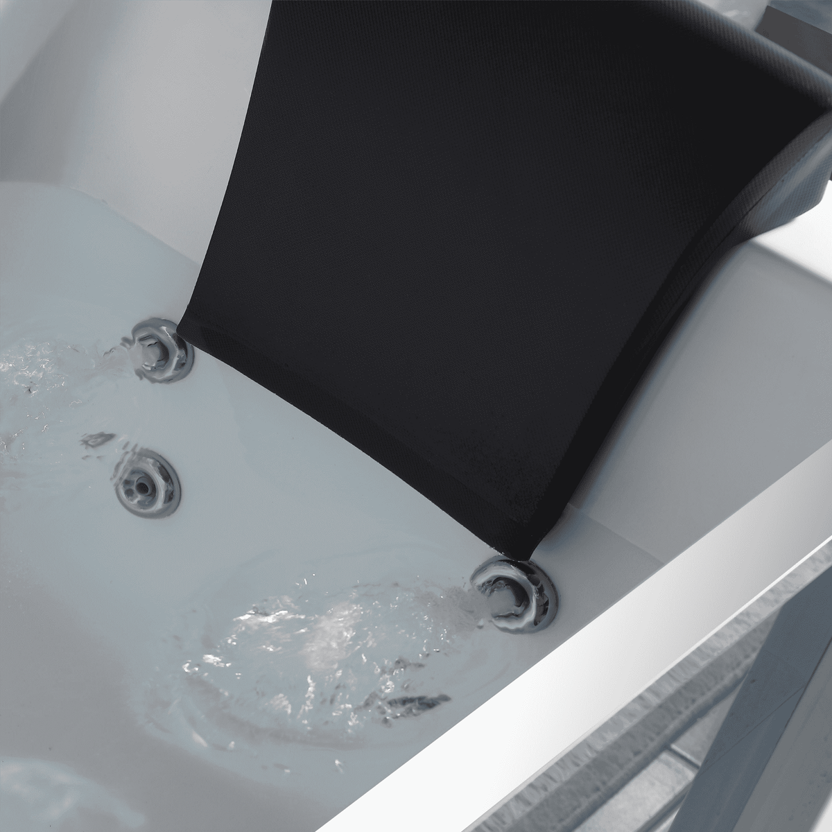 Empava 59 in. Whirlpool Rectangular Bathtub | EMPV-59JT408LED
