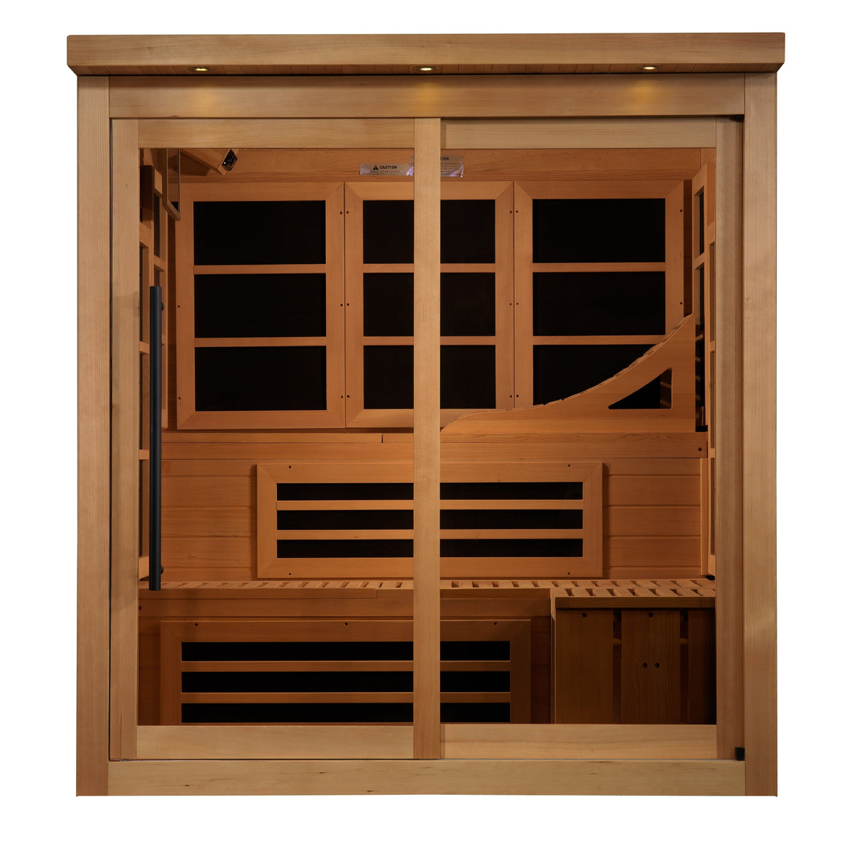 Golden Designs 6-Person Near Zero EMF FAR Infrared Sauna | GDI-6996-02