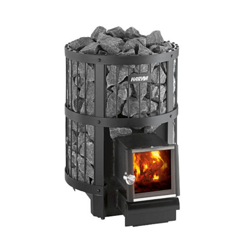 Harvia Legend Series 150 SL 16kW Wood Stove Sauna Heater with Ext. Feed-Sauna Heater-Harvia-